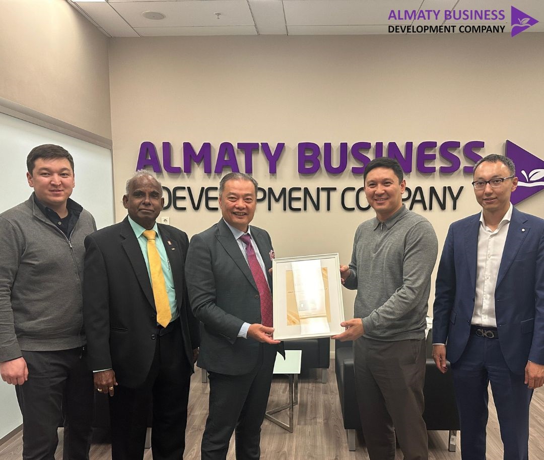 Проведена встреча Правления Almaty Business Development Company с Почётным консулом Казахстана в штате Пинанг, Малайзия