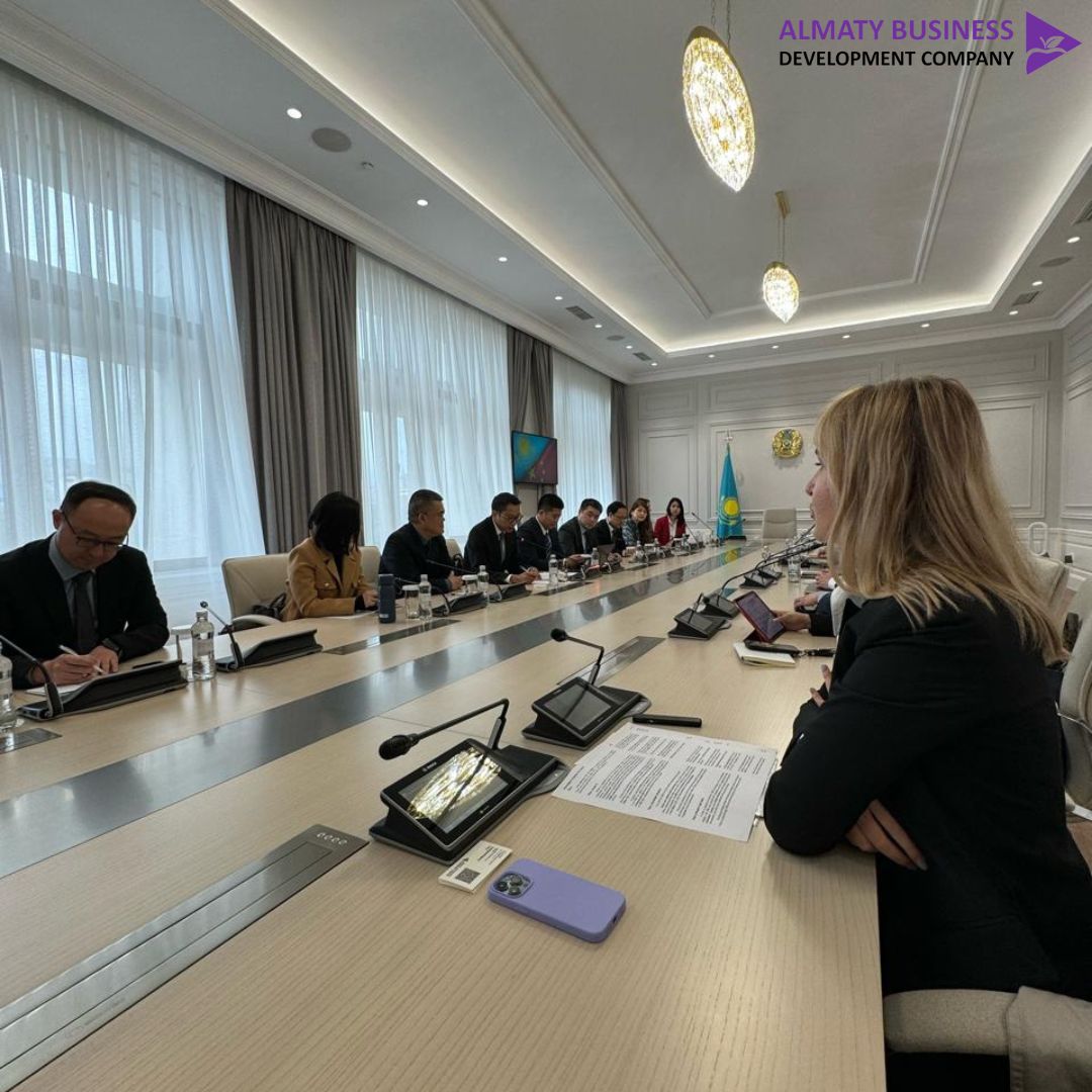 Проведена встреча с участием представителей Almaty Business Development Companу, Управления цифровизации города Алматы и делегацией города Шэньчжэнь, Китайской Народной Республики